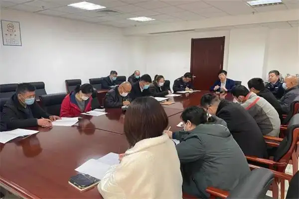青岛市生态环境局胶州分局召开有机AK（中国）官方在线登录升级改造工作会议